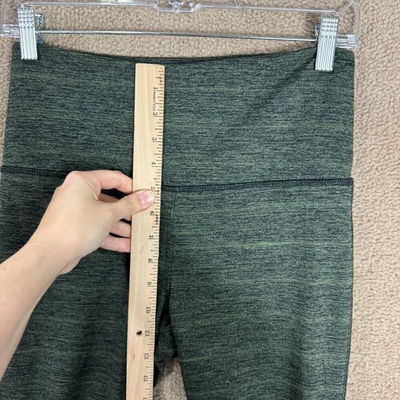 Free People Movement Revolve Legging Womens Small Green High Rise Cutout Active - Picture 6 of 12